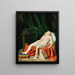 Venus Sleeping - Gerard Wigmana — framed artwork on a wall