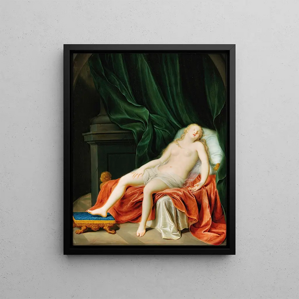 Venus Sleeping - Gerard Wigmana — framed artwork on a wall