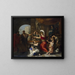 Achille reconnu par Ulysse à la cour de Lycomède - Gerard de Lairesse — framed artwork on a wall