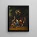 Bacchus and Pomona - Gerard de Lairesse — framed artwork on a wall
