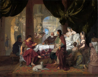 The banquet of Cleopatra - Gerard de Lairesse — artwork view