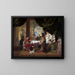 The banquet of Cleopatra - Gerard de Lairesse — framed artwork on a wall