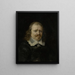 Godard van Reede 1588-1648 Lord of Nederhorst Delegate of the province of Utrecht at the Peace Conference of Münster 1646-48 - Gerard ter Borch — framed artwork on a wall