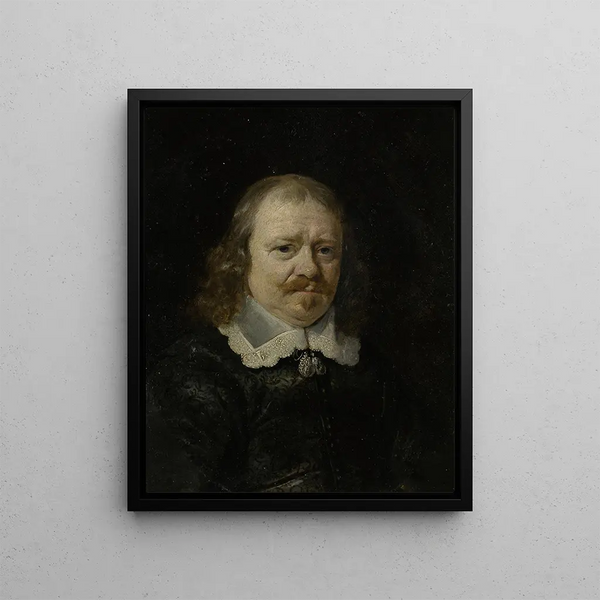 Godard van Reede 1588-1648 Lord of Nederhorst Delegate of the province of Utrecht at the Peace Conference of Münster 1646-48 - Gerard ter Borch — framed artwork on a wall