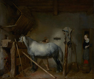 Stable - Gerard ter Borch — artwork view