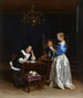The Letter - Gerard ter Borch — artwork view