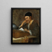 The Philosopher Heraclitus - Gerard ter Borch — framed artwork on a wall