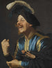 A laughing violinist - Gerard van Honthorst — artwork view
