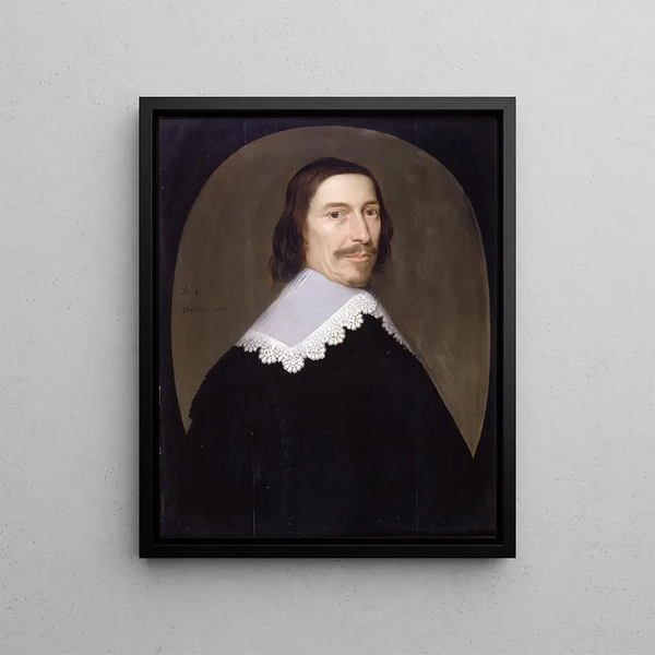 Jacob de Witt - Gerard van Honthorst — framed artwork on a wall