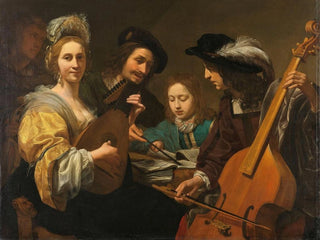 A Musical Company - Gerard van Kuijl — artwork view