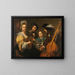 A Musical Company - Gerard van Kuijl — framed artwork on a wall