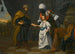 an Old Testament scene, possibly Eliezer offering jewelry to Rebecca - Gerard van Kuijl — artwork view
