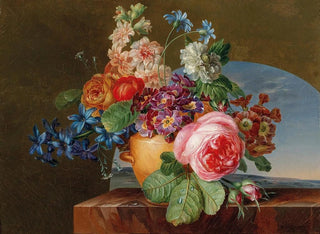 a flower vase - Gerard van Spaendonck — artwork view