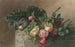 Still life with roses and cabbage leaf - Gerardina Jacoba van de Sande Bakhuyzen — artwork view
