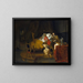 Isaac blessing Jacob - Gerbrand van den Eeckhout — framed artwork on a wall