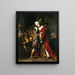 Joseph and His Brothers - Gerbrand van den Eeckhout — framed artwork on a wall