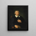 Portrait of the artist's father - Gerbrand van den Eeckhout — framed artwork on a wall