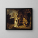 L'Ange et Gédéon - Gerbrand van den Eeckhout — framed artwork on a wall