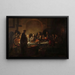 The Last Supper - Gerbrand van den Eeckhout — framed artwork on a wall