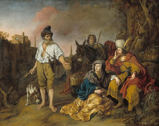 The Levite at Gibeon - Gerbrand van den Eeckhout — artwork view