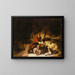 The resting hunter - Gerbrand van den Eeckhout — framed artwork on a wall