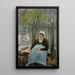 Paris in Spring - Gerda Roosval-Kallstenius — framed artwork on a wall