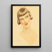 Elna Tegnér - Gerda Wegener — framed artwork on a wall
