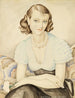 Portrait of a Young Woman - Gerda Wegener — artwork view