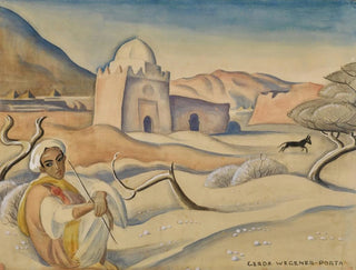 Bergers dans les montagnes de l'Atlas - Gerda Wegener — artwork view