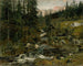 Ruisseau au crépuscule - Gerhard Munthe — artwork view