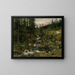 Ruisseau au crépuscule - Gerhard Munthe — framed artwork on a wall