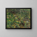 Norwegian Pansy Painting - Gerhard Munthe — framed artwork on a wall