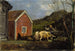 Pigs under the Moonlight - Gerhard Munthe — artwork view