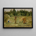 The Poor Man's Field - Gerhard Munthe — framed artwork on a wall