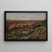 View of Nevlunghavn - Gerhard Munthe — framed artwork on a wall
