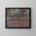 Inside the Wrought Iron - Gerhard Neuerburg — framed artwork on a wall