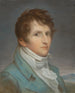 Self-portrait in green coat - Gerhard von Kügelgen — artwork view