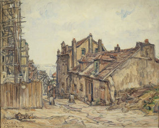 La Maison de Mimi Pinson à Montmartre - Germain David-Nillet — artwork view