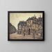 The Prison Saint-Lazare - Germain David-Nillet — framed artwork on a wall