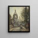 The Sacred Heart at Montmartre - Germain David - Nillet — framed artwork on a wall