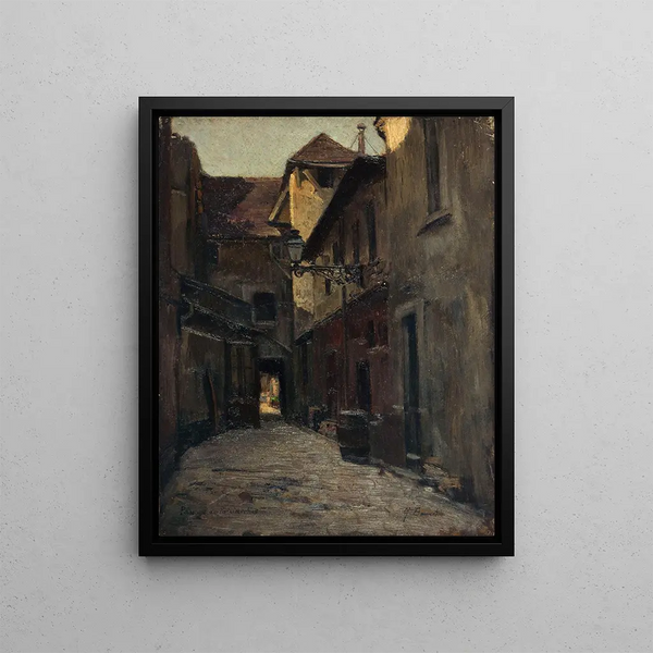 The Passage of the Patriarchs - Germain Eugène Bonneton — framed artwork on a wall