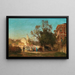 A Caprice of Constantinople - Germain Fabius Brest — framed artwork on a wall