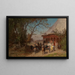 Kief sur la Route de Kerrassunde Amassia - Germain Fabius Brest — framed artwork on a wall