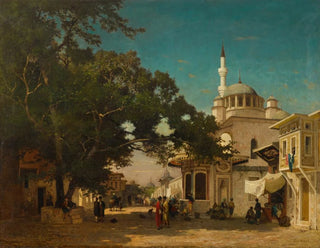 La fontaine du sultan Abdülhamid Ier à Constantinople - Germain Fabius Brest — artwork view