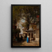 The Street - Germain Fabius Brest — framed artwork on a wall