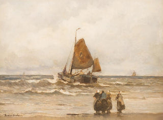Fisherman taking off - German Grobe — artwork view