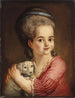 Portrait of a Little Girl - German School — artwork view