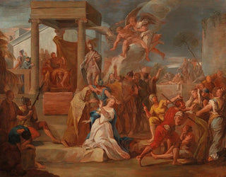 The martyrdom of a saint - German school — artwork view