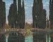 the Cypress Pond at Villa Falconieri - Gerolamo Cairati — artwork view