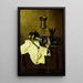 Still life - Gerret Willemsz Heda — framed artwork on a wall